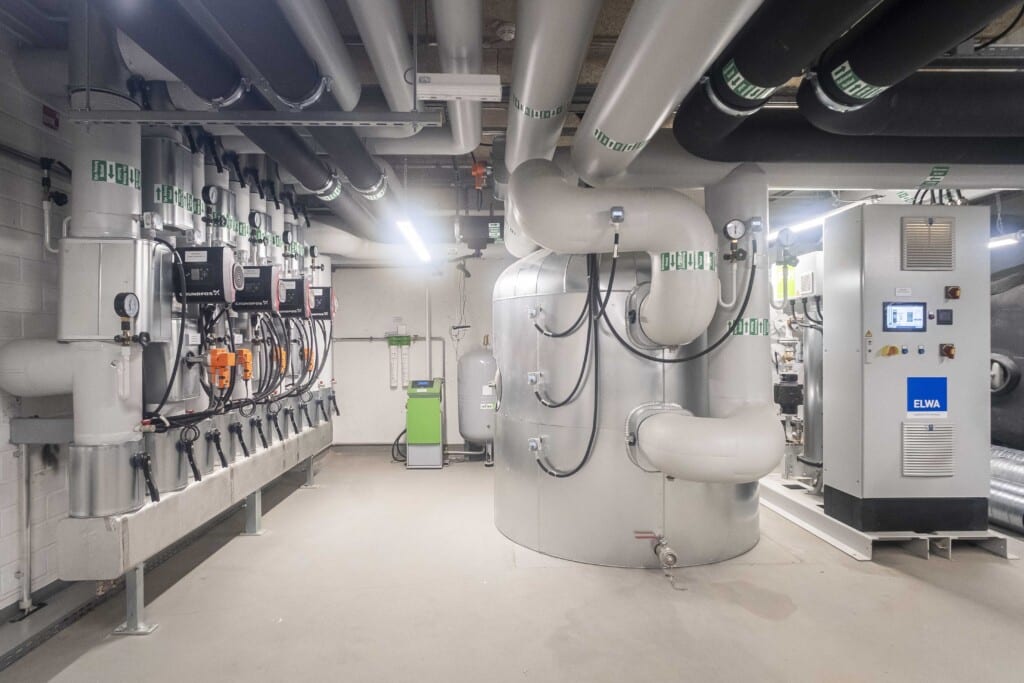 Berliner Stadtwerke_Haus der Statistik_Wärmespeicher und Power-to-Heat-Anlage