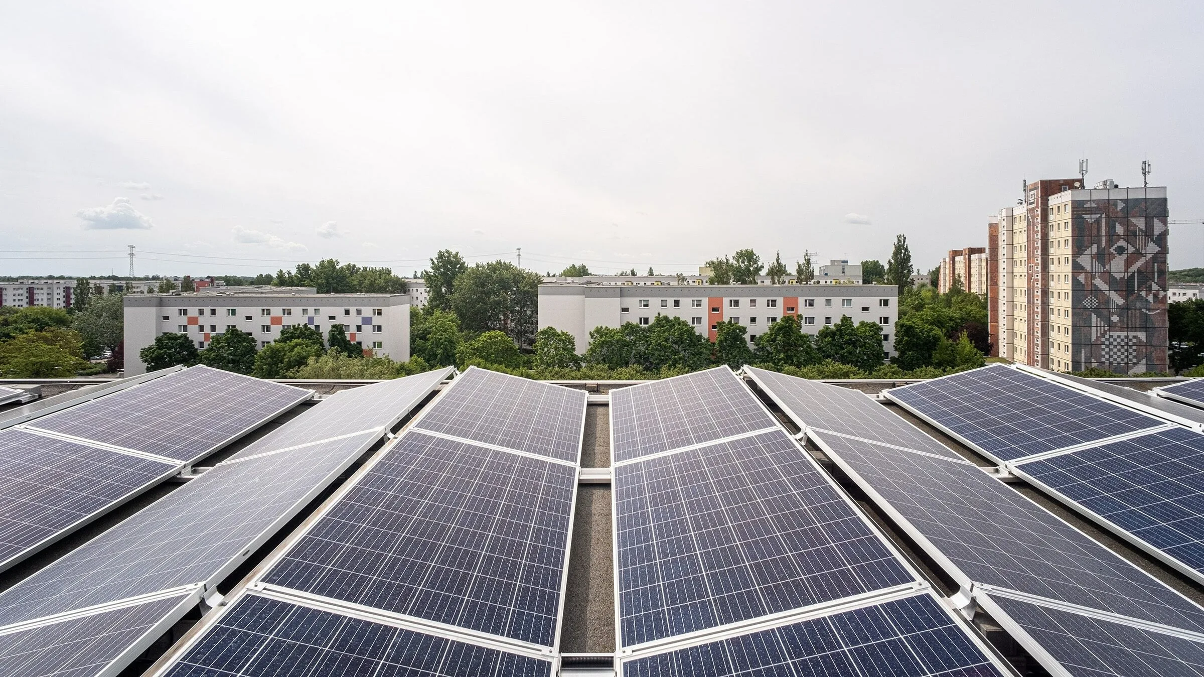 Solaranlage im Mieterstrom-Projekt Mietersonne Kaulsdorf
