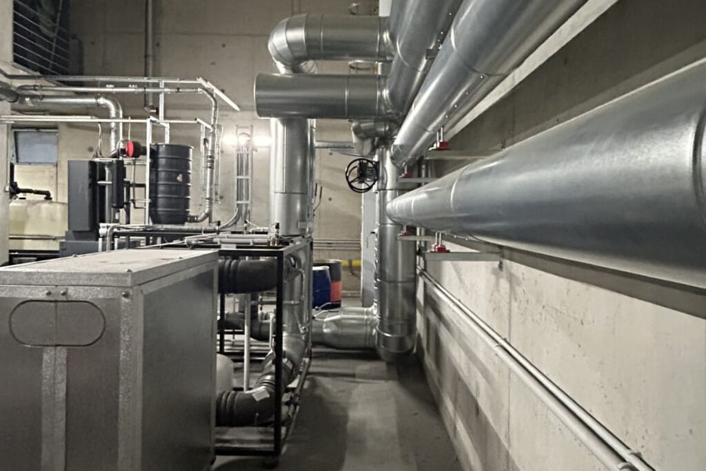 Energiezentrale im Krematorium Berlin-Baumschulenweg