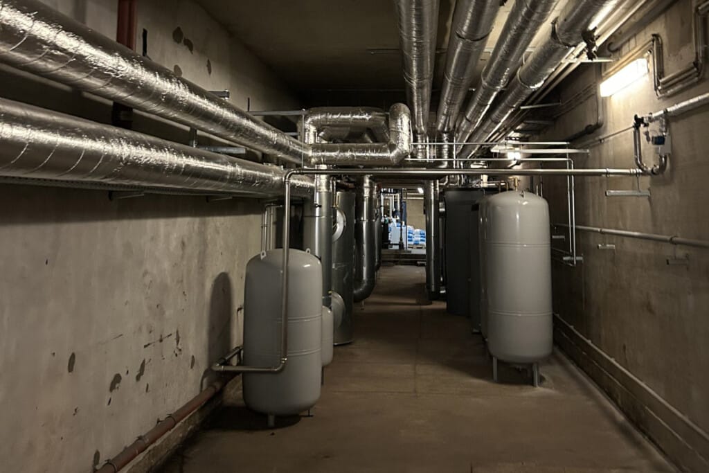 Energiezentrale im Krematorium Berlin-Baumschulenweg