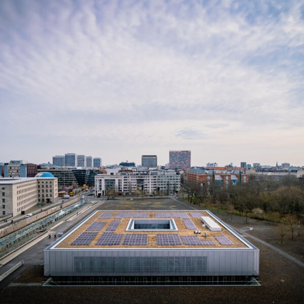 Berliner Stadtwerke_Solaranlage auf dem Dach_Topographie des Terrors