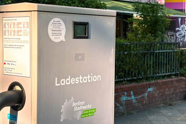 Ladestation der Berliner Stadtwerke