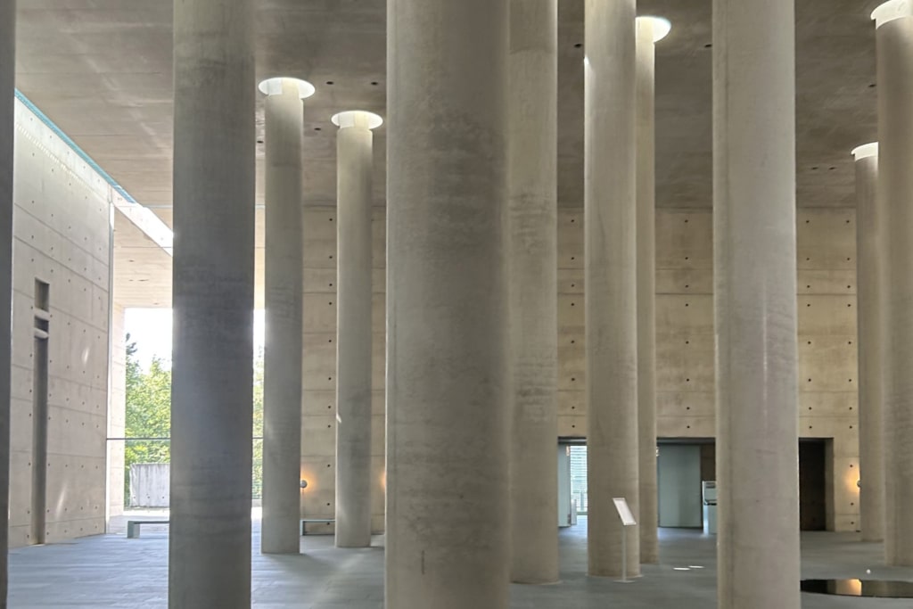 Säulenhalle des Krematorium Baumschulenweg