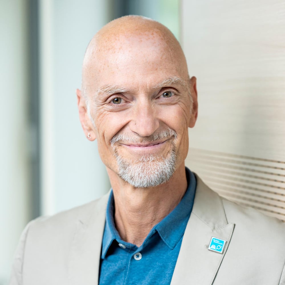 Porträt von Norbert Juchem, Leiter Elektromobilität